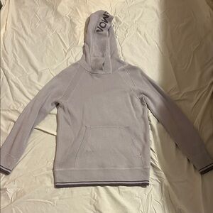 lululemon athletica Light Gray Hooded Sweater